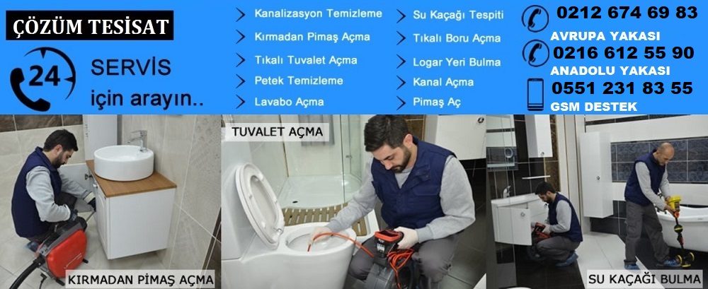 Su Kaçağı Tespiti ve Tıkanıklık Açma – Alt Yapı Tesisat